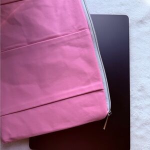 One-of-a-kind padded Laptop Sleeve - Upcycled Fabric | Fits MacBook Pro 14”